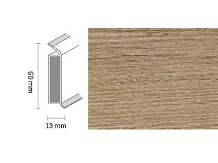 Плинтус Dollken EP 60/13 2402 фото 1 | FLOORDEALER