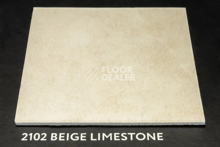 Виниловая плитка ПВХ Vertigo Trend / Stone & Design 2102 BEIGE LIMESTONE 457.2 мм X 457.2 мм фото 2 | FLOORDEALER