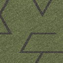 Ковровая плитка Forbo Flotex Triad planks 131003 Green  | FLOORDEALER