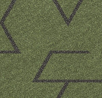 Ковровая плитка Flotex Triad planks 131003 Green фото 1 | FLOORDEALER