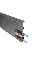 Плинтус Arbiton Indo Плинтус Arbiton Indo 70мм ПВХ 17 Алюминий фото 1 | FLOORDEALER