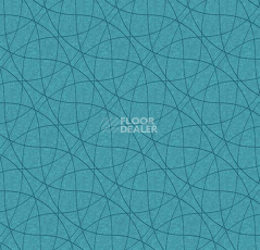 Ковролин Flotex Vision Shape 930004 (Curve) Kingfisher фото 1 | FLOORDEALER