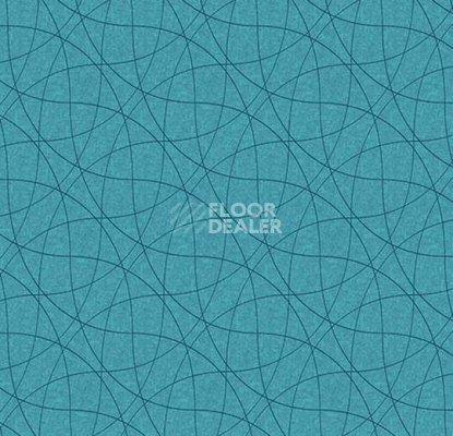 Ковролин Forbo Flotex Vision Shape 930004 (Curve) Kingfisher фото 1 | FLOORDEALER