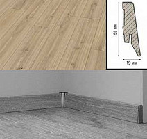 Плинтус МДФ Kronotex ламинированный D3073 Плинтус ламинированный МДФ Kronotex Дуб Фалсбург фото 2 | FLOORDEALER