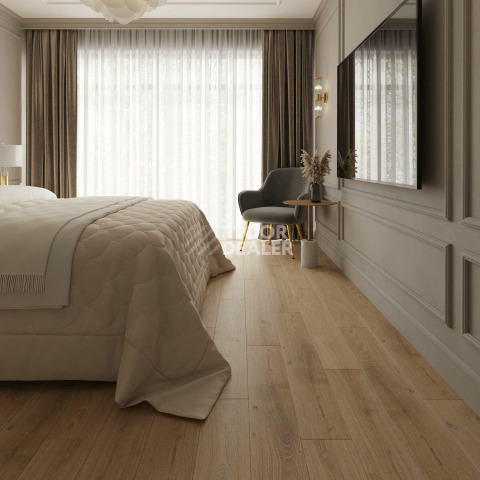 Alix Floor Natural Line 5мм ALX1550-3 Дуб бежевый светлый фото 3 | FLOORDEALER