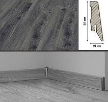 Плинтус Плинтус МДФ Kronotex ламинированный D4167 Плинтус ламинированный МДФ Kronotex Дуб Престиж серый фото 1 | FLOORDEALER