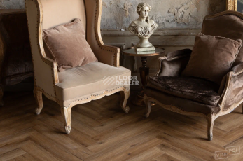 Vinilpol Herringbone 7мм Паркет Франческо 9933, 43 класс, 7 мм фото 12 | FLOORDEALER