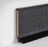 Плинтус Плинтус на деревянной основе Dollken S 100 flex life top 1001/1144 Черный фото 1 | FLOORDEALER