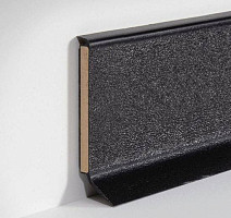 Плинтус Плинтус на деревянной основе Dollken S 100 flex life top 1001/1144 Черный фото 1 | FLOORDEALER
