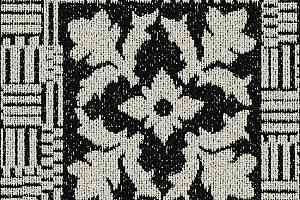 Ковровая плитка Interface Black&White 324589 Ink Blot фото  | FLOORDEALER