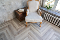 Vinilam Parquet Herringbone Glue 2.5мм IS11122 Паркет Эрмитаж Glue фото 6 | FLOORDEALER