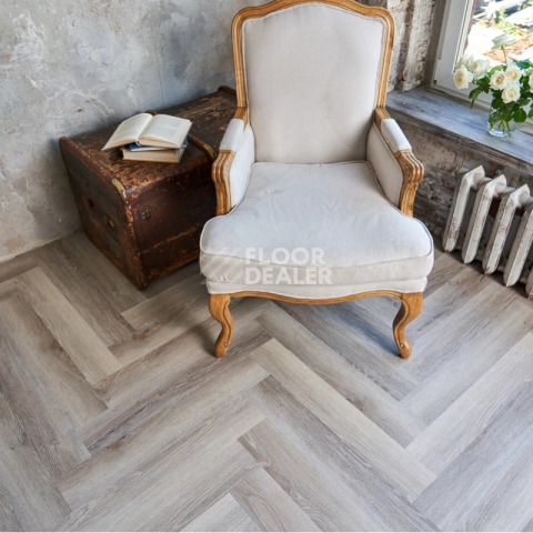 Vinilam Parquet Herringbone Glue 2.5мм IS11122 Паркет Эрмитаж Glue фото 6 | FLOORDEALER