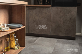 Ceramo Vinilam Stone 8 мм 71610 Цемент Стальной фото 4 | FLOORDEALER