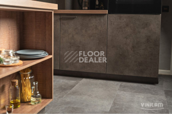 Ceramo Vinilam Stone 8 мм 71610 Цемент Стальной фото 4 | FLOORDEALER