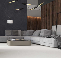 Terra Комплект с прямоуг. бортиком 33 x 120 x 10 Комплект (Ступень te 04 (33x120) непол. (прямоугол. бортик) + Подступенок (14,5x120)) фото 2 | FLOORDEALER