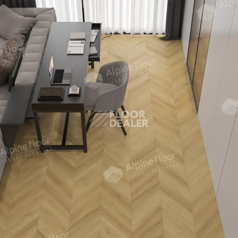 Alpine Floor Chevron Art 12мм LF109-03 Дуб Пиренеи фото 5 | FLOORDEALER