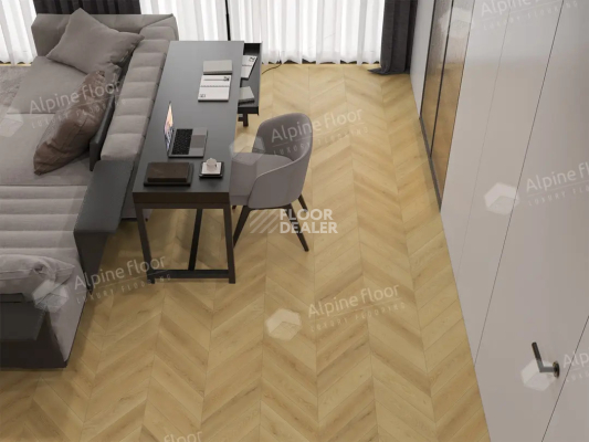 Alpine Floor Chevron Art 12мм LF109-03 Дуб Пиренеи фото 5 | FLOORDEALER