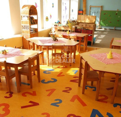 Forbo Marmoleum Marbled Real 3847 Golden Saffron фото 2 | FLOORDEALER