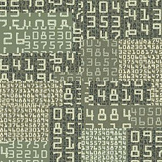 Ege Highline Contrast Square Numbers Grey rfm 52206417 фото 1 | FLOORDEALER