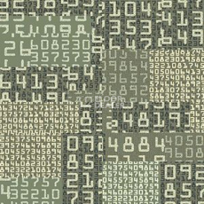 Ковровая плитка Ege Highline Contrast Square Numbers Grey rfm 52206417 фото 1 | FLOORDEALER