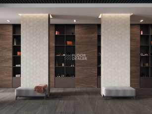 Gabbro Комплект с прямоуг. бортиком 33x120 Комплект (Ступень gb 04 (33x120) непол. (прямоугол. бортик) + Подступенок (14,5x120)) фото 7 | FLOORDEALER