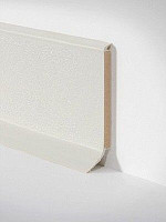 Плинтус Плинтус на деревянной основе Dollken S-60 flex life top 1145 (1248) Бело-серый фото 1 | FLOORDEALER