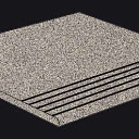 Керамогранит ColiseumGres Project Карбон ступень / Carbonio step  | FLOORDEALER