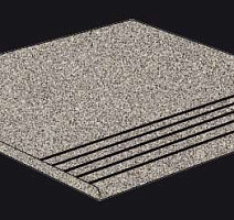 Керамогранит ColiseumGres Project Карбон ступень / Carbonio step фото 1 | FLOORDEALER