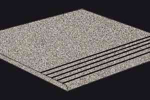 Керамогранит ColiseumGres Project Карбон ступень / Carbonio step фото  | FLOORDEALER