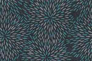 Ковролин Flotex Vision Floral 660014 (Firework) Tide фото  | FLOORDEALER