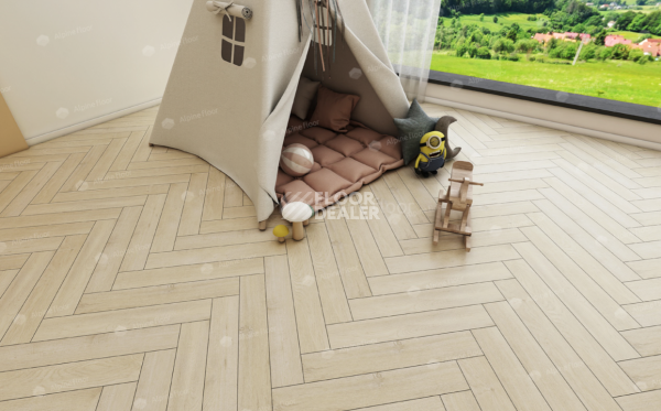 Alpine Floor Herringbone 10мм Дуб Лацио LF107-03 фото 2 | FLOORDEALER