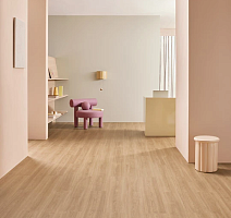 Forbo allura decibel 0.8 wood 5313AD8 golden smooth oak (120x20 cm) фото 2 | FLOORDEALER