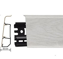 Плинтус Arbiton Indo Плинтус Arbiton Indo 70мм ПВХ 25 Каштан Жирона фото 1 | FLOORDEALER