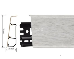 Плинтус Arbiton Indo Плинтус Arbiton Indo 70мм ПВХ 25 Каштан Жирона фото 1 | FLOORDEALER