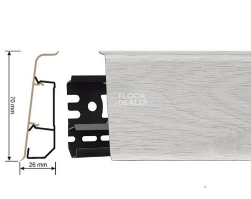 Плинтус Arbiton Indo Плинтус Arbiton Indo 70мм ПВХ 25 Каштан Жирона фото 1 | FLOORDEALER