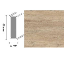 Плинтус Плинтус Dollken Cubu 60 Touch & Style 2935 фото 1 | FLOORDEALER