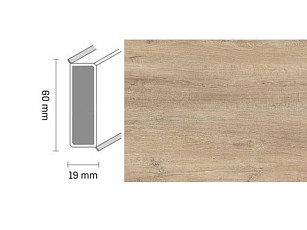 Плинтус Плинтус Dollken Cubu 60 Touch & Style 2935 фото 1 | FLOORDEALER