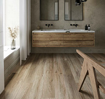 Alix Floor City Line 5мм ALX1034-1 Дуб вельвет коричневый фото 3 | FLOORDEALER