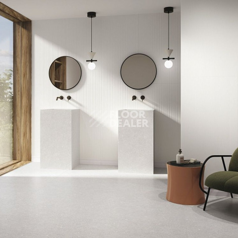 Bellagio 60X120 (Dec) Lecco Bianco Rect фото 3 | FLOORDEALER