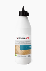 Сопутствующие материалы Homakoll 217 Клей для стыков штучного паркета Homakoll 217 0.5 кг. Клей для стыков штучного паркета, водно-дисперсионный фото 1 | FLOORDEALER