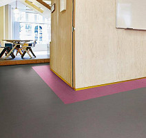 Forbo Marmoleum Solid Concrete 3740-374035 purple glow фото 3 | FLOORDEALER