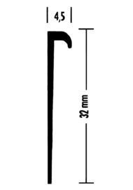 Завершающий профиль для линолеума El 3,5 0130 фото 2 | FLOORDEALER