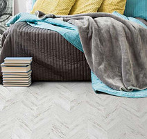 Chevron замковое Chevron White фото 3 | FLOORDEALER