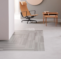 Forbo allura flex" material 63632FL1 light cement (50x50 cm) фото 3 | FLOORDEALER