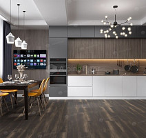 Alpine Floor Easy Line 3мм ОРЕХ ТЕМНЫЙ ECO 3-13 фото 3 | FLOORDEALER