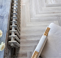 Кварцвиниловые полы Vinilam Parquet Herringbone Glue 2.5мм IS11122 Паркет Эрмитаж Glue фото 1 | FLOORDEALER