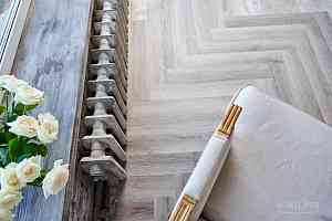 Кварцвиниловые полы Vinilam Parquet Herringbone Glue 2.5мм IS11122 Паркет Эрмитаж Glue фото  | FLOORDEALER