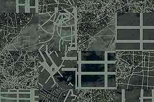 Ковровая плитка Ege Highline Cityscapes Aerial Map Grey rfm 52205016 фото  | FLOORDEALER