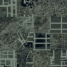Ковровая плитка Ege Highline Cityscapes Aerial Map Grey rfm 52205016 фото 1 | FLOORDEALER