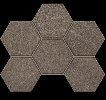Керамогранит Gabbro Мозаика Hexagon 25x28,5x10 Мозаика gb 03 Hexagon 25x28,5 непол. фото 1 | FLOORDEALER